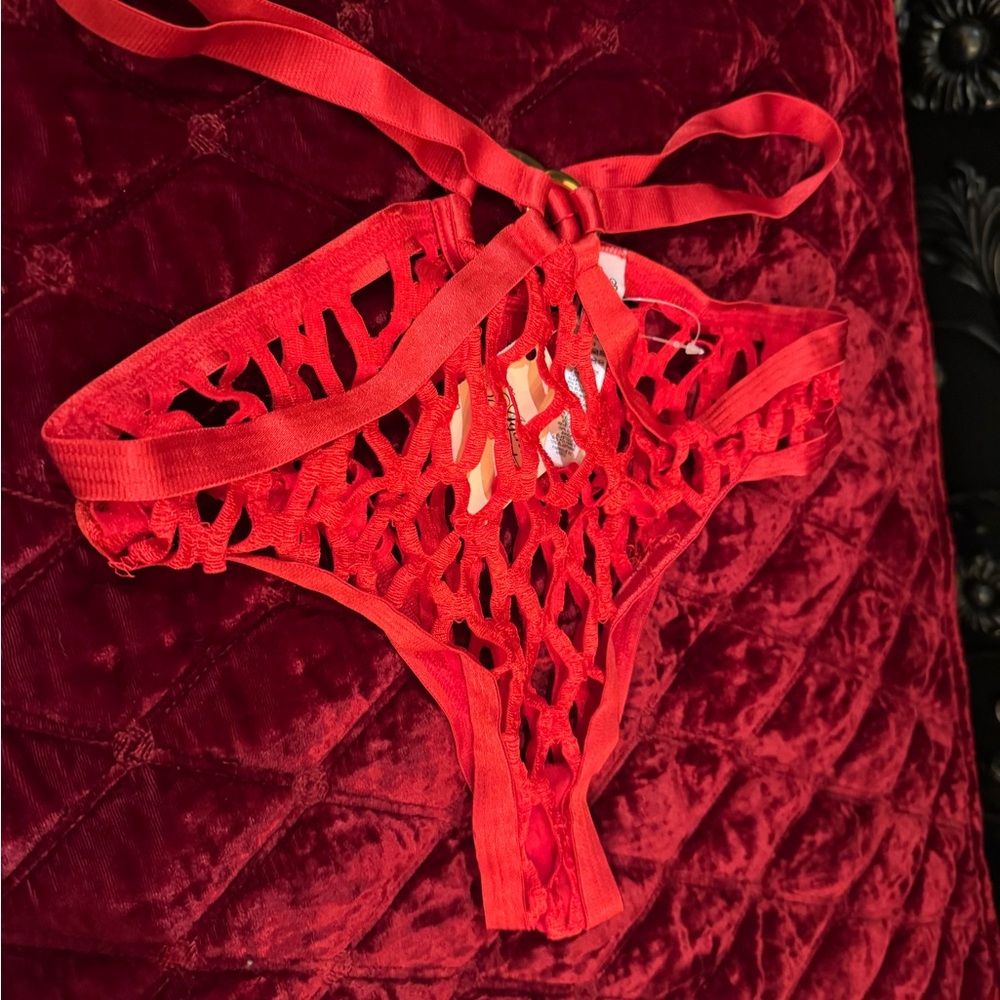 Agent Provocateur Red Bubble Panties size 2 NWT - Picture 4 of 8